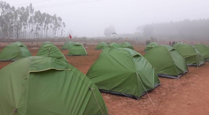 Camping at Lambasingi