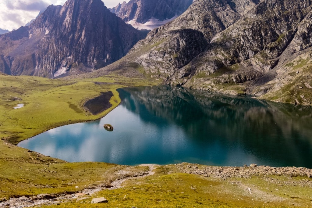 The Kashmir Great Lakes Trek Route Map - KGL Route Map