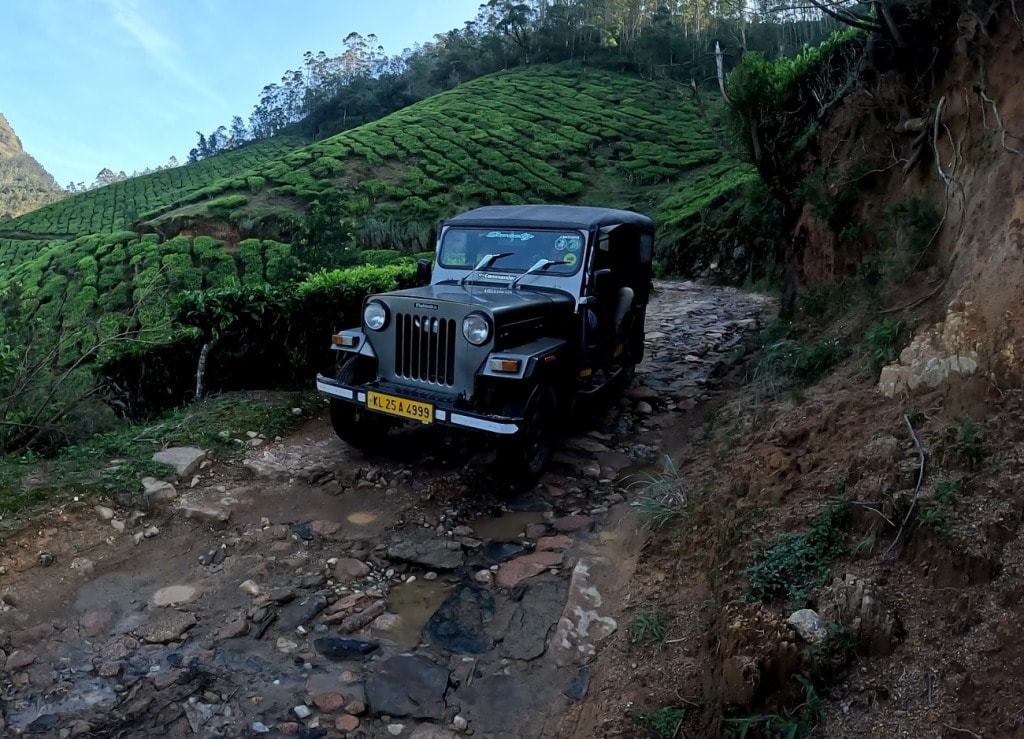 Kolukkumalai Jeep safari